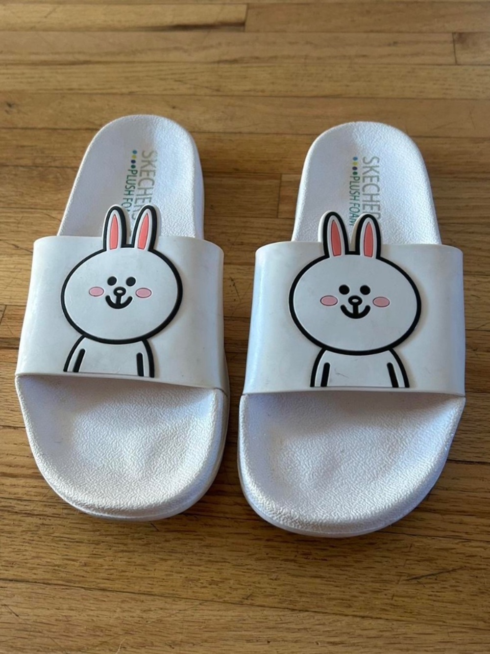 LINE FRIENDS x Sketchers Bunny Slippers
